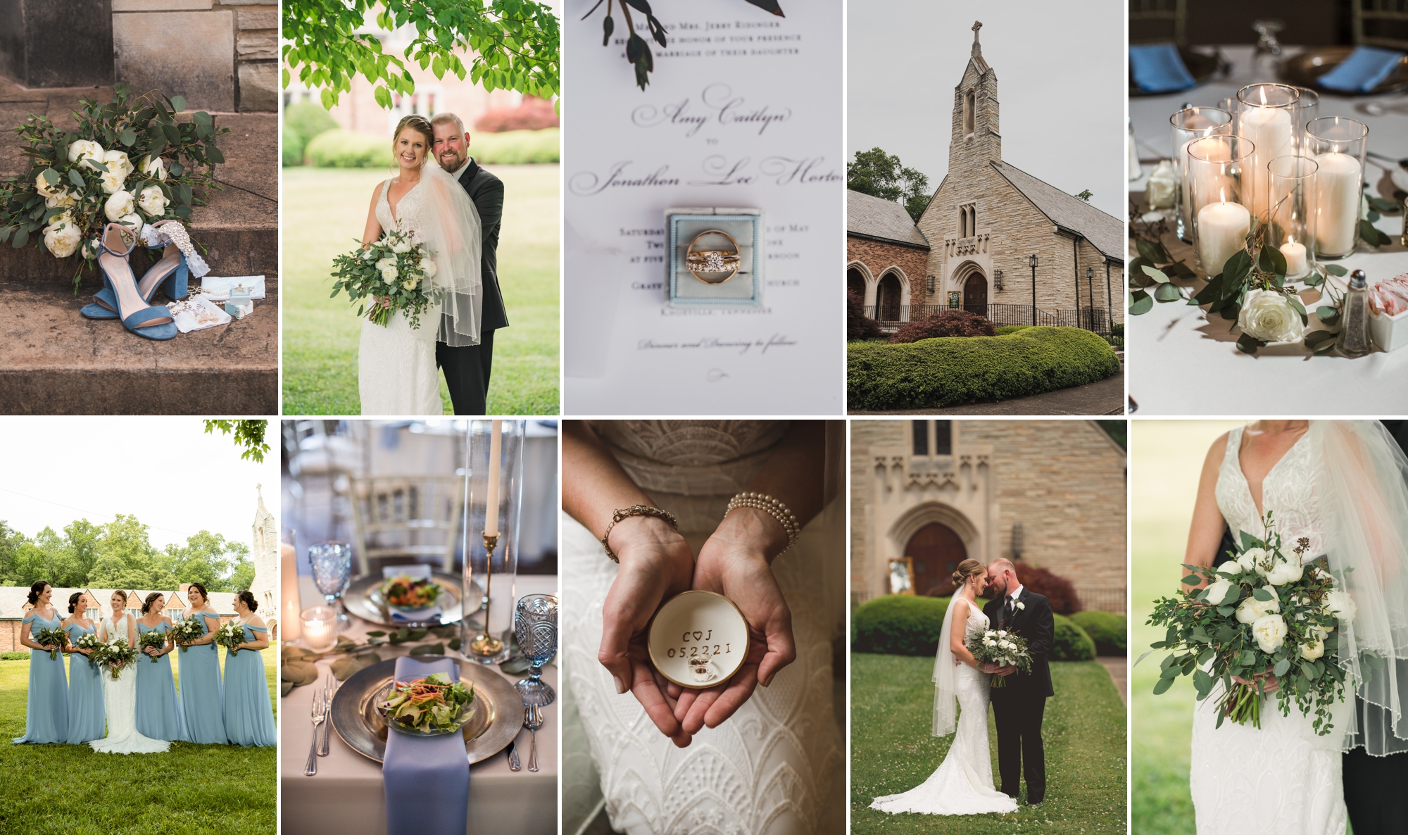 Graystone Presbyterian wedding and reception at The Foundry in Knoxville, TN