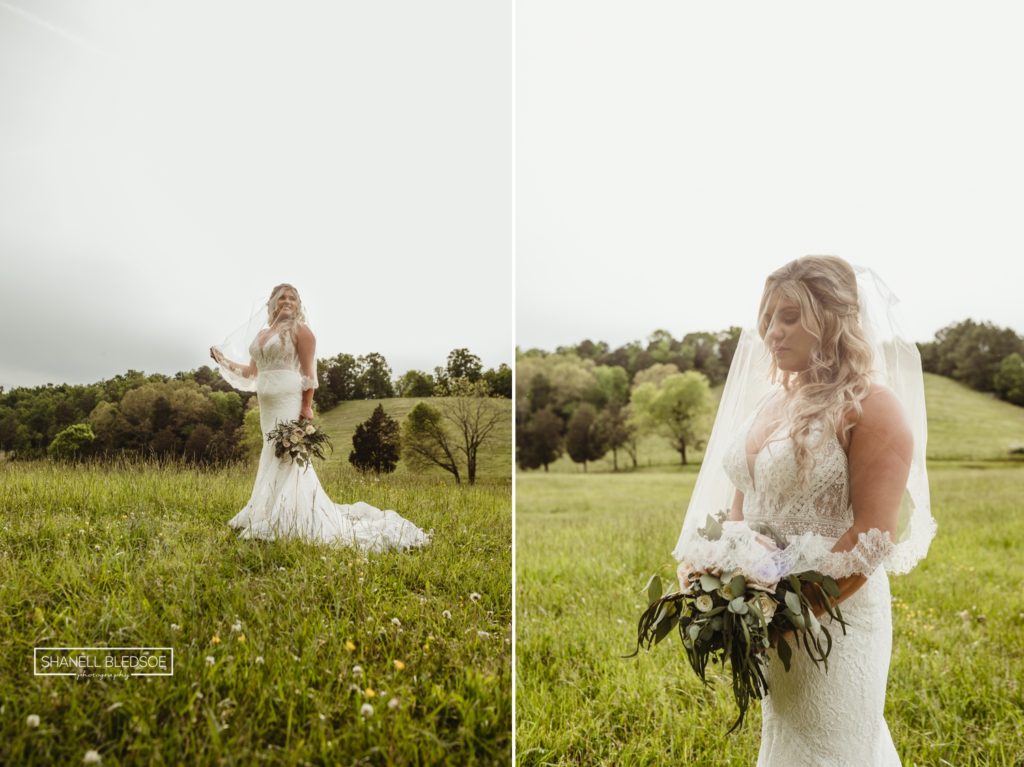 east TN bridal portrait photos