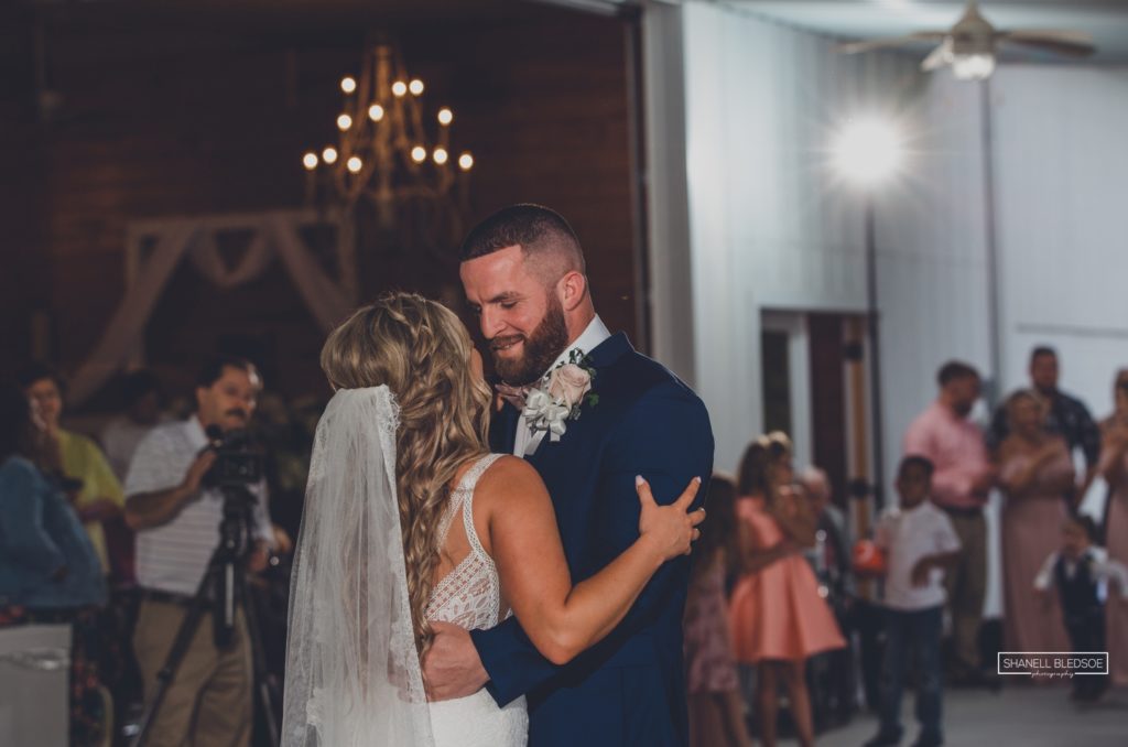 first dance at the carriage house of dumplin valley