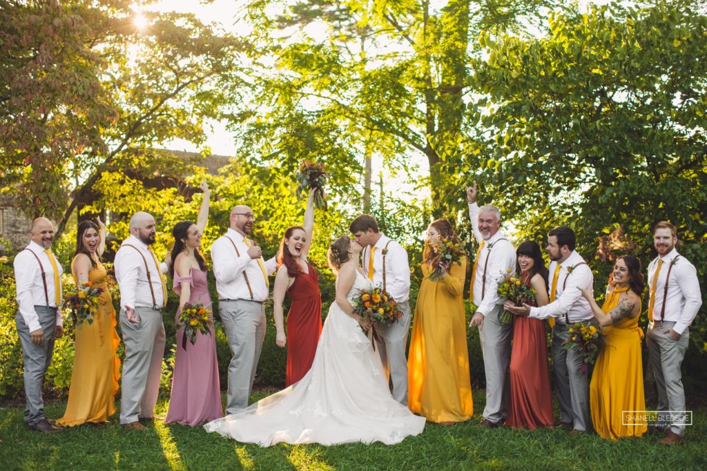 fall wedding in east Tennessee