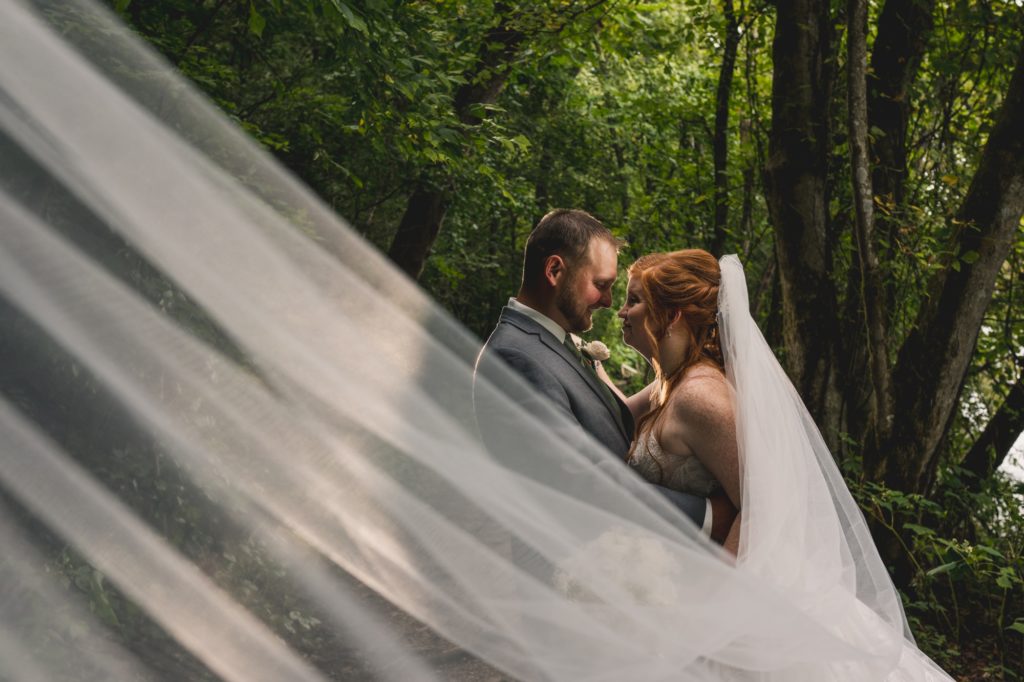 Knoxville wedding in the woods