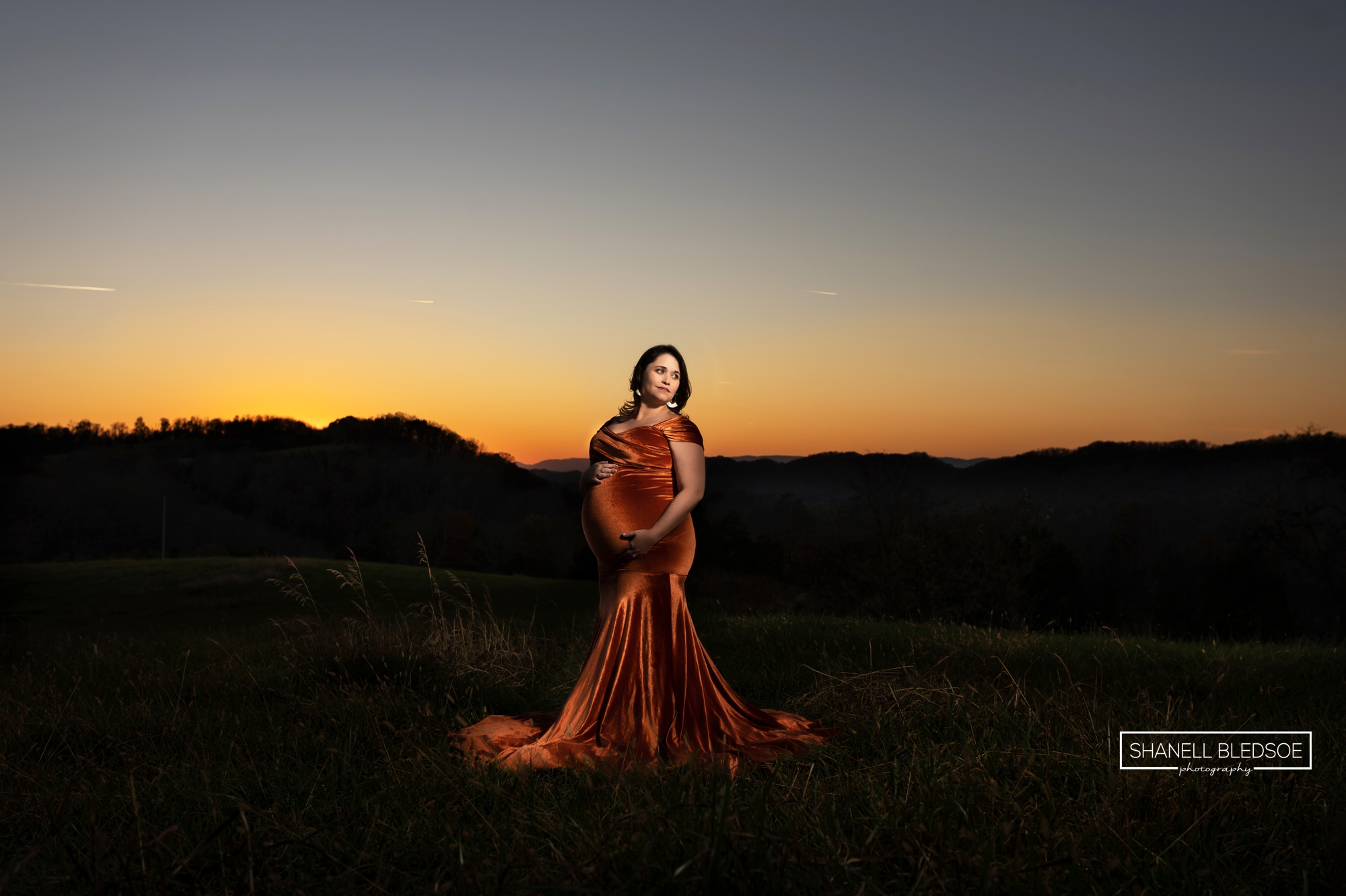 fall maternity photos in Knoxville TN
