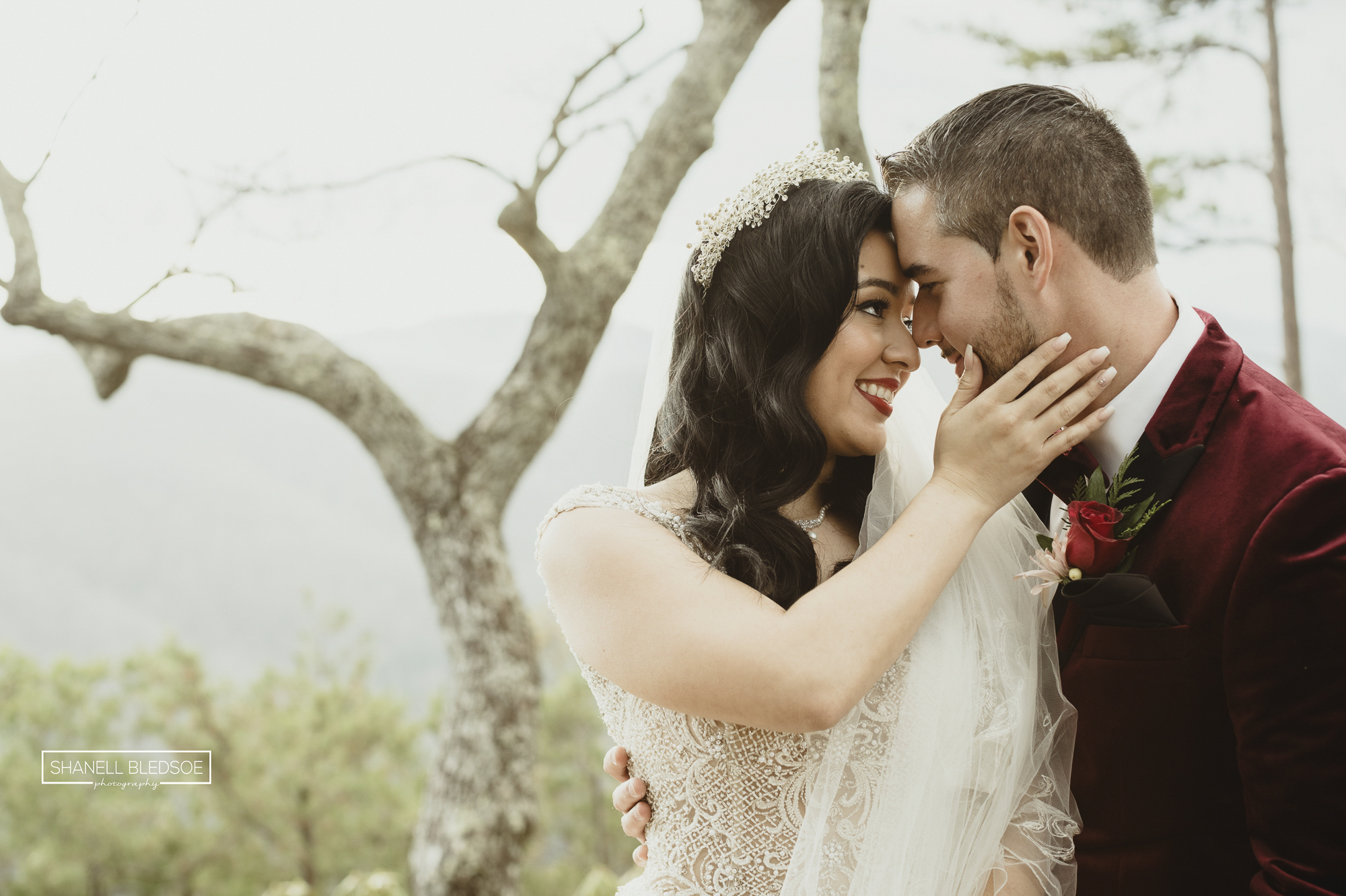 moody adventure wedding in the Smoky Mountains