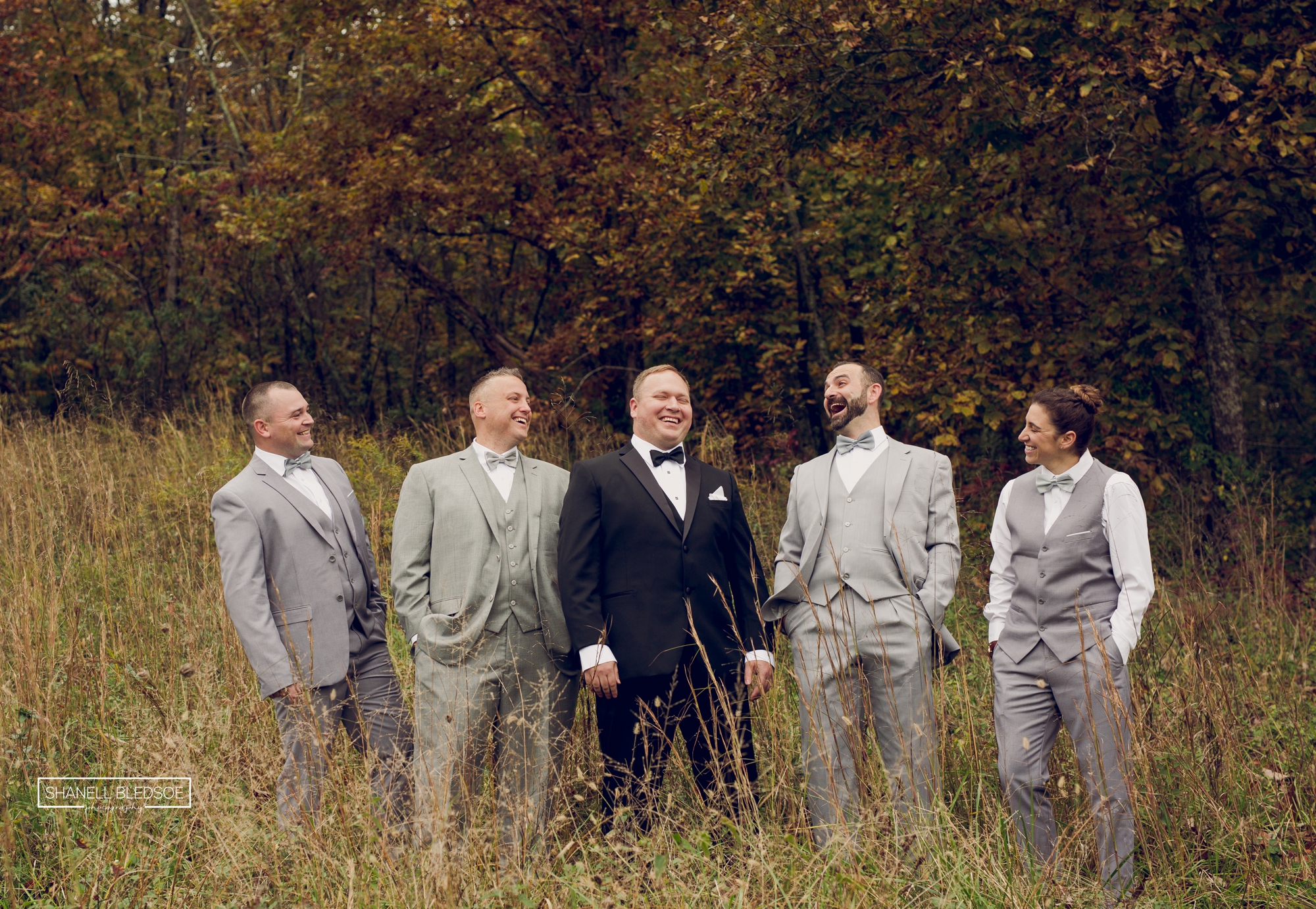 groomsmen at Tennessee wedding