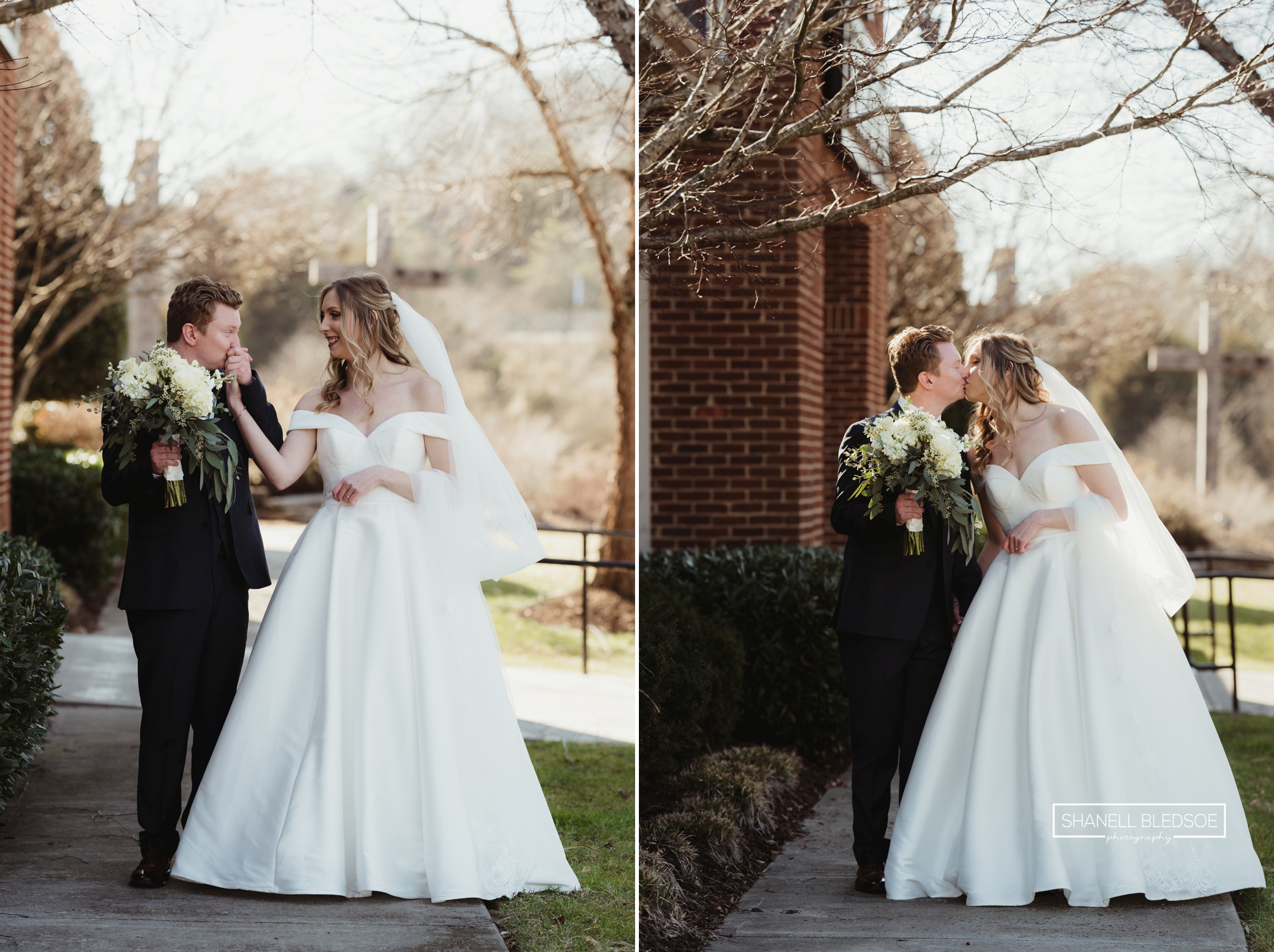 classic church wedding photos in Knoxville