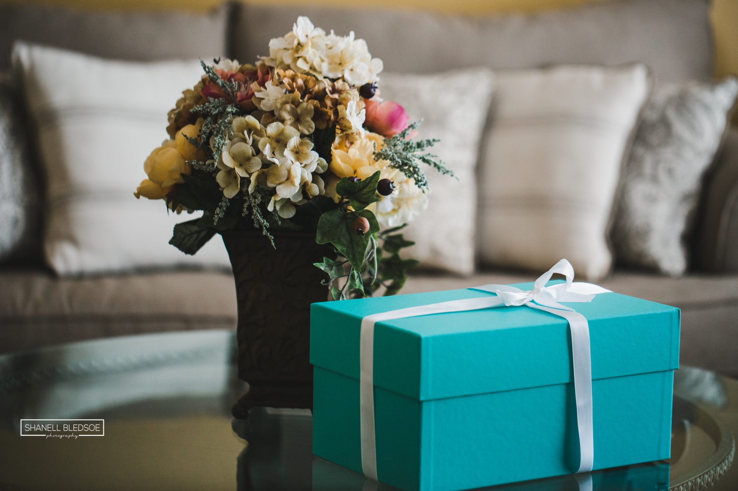 Tiffany and Co. box wedding gift