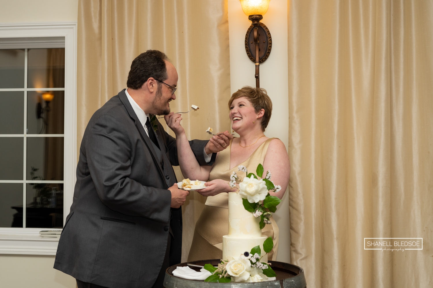 wedding cake by Liberty Baking in Herndon, VA