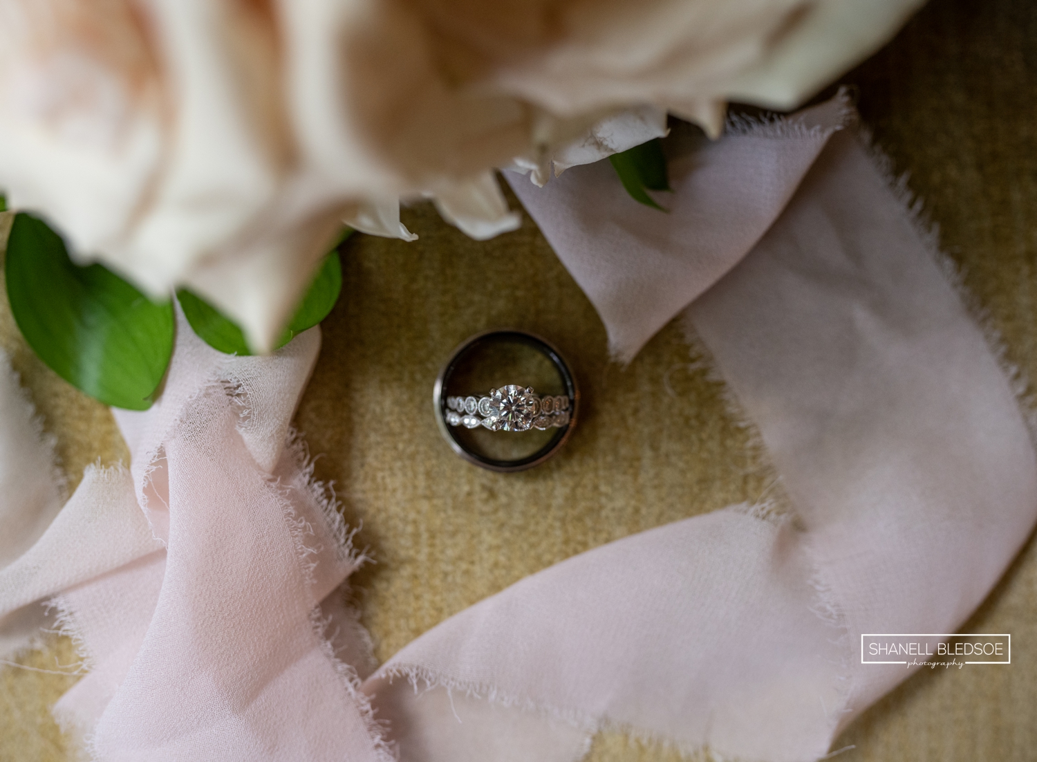 wedding rings at Willow Ridge Event Center Townsend