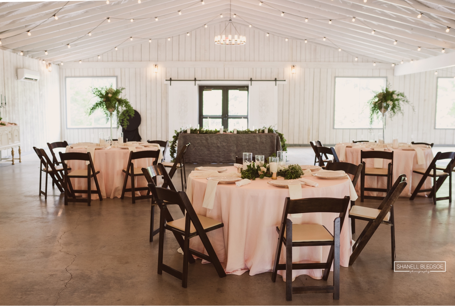 Wedding Reception  inside the Manor at Willow Ridge Event Center