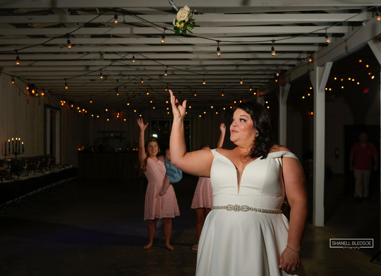 Wedding Reception  inside the Manor at Willow Ridge Event Center